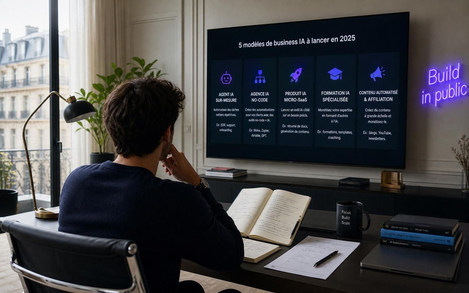 découvrez 5 modèles d'affaires basés sur l'intelligence artificielle en 2026, rentables et sans besoin de capital initial pour lancer votre entreprise avec succès.