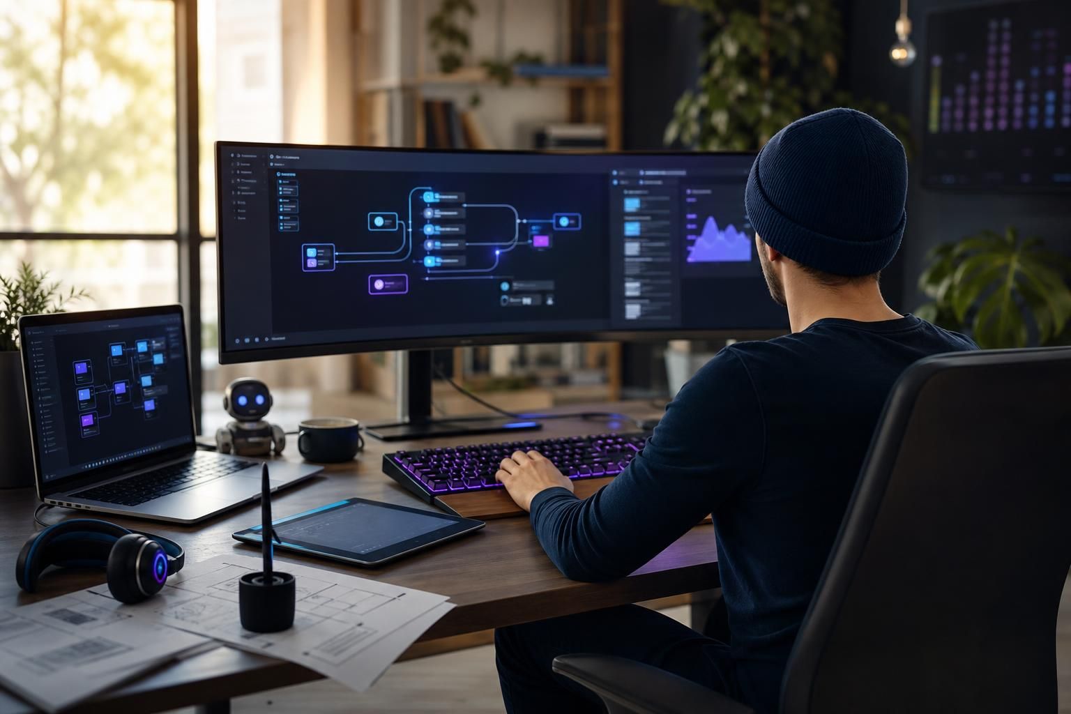 découvrez comment créer une agence d'intelligence artificielle sans aucune compétence en codage grâce à la méthode no-code/ia, et lancez votre projet innovant rapidement et facilement.