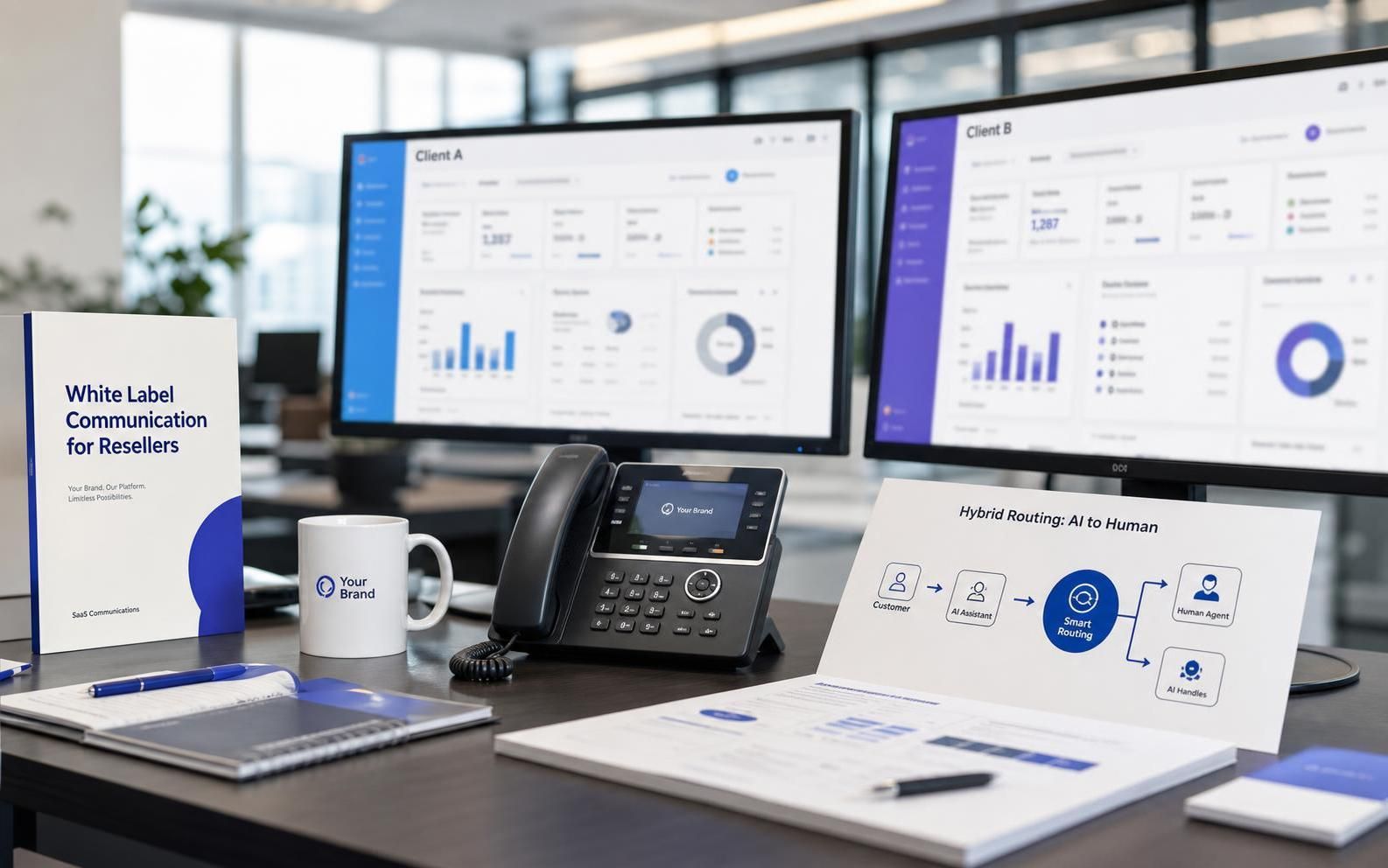 découvrez le modèle hybride 2026 alliant voicebot ia et télésecrétariat humain pour une gestion optimisée des communications et un service client amélioré.